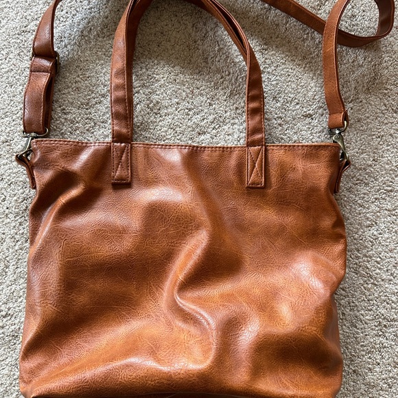 Simple Modern Harper Medium Leather Tote Bag - Picture 2 of 3